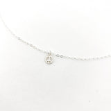 MINI PEACE CHARM NECKLACE | STERLING SILVER - MTT Collective