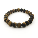Men's Matte Tiger's Eye Bracelets - MTT Collective
