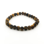 Men's Matte Tiger's Eye Bracelets - MTT Collective