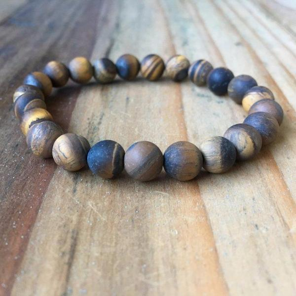 Men's Matte Tiger's Eye Bracelets - MTT Collective