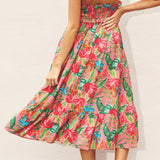 Summer Daydream Shirred Waist Dress