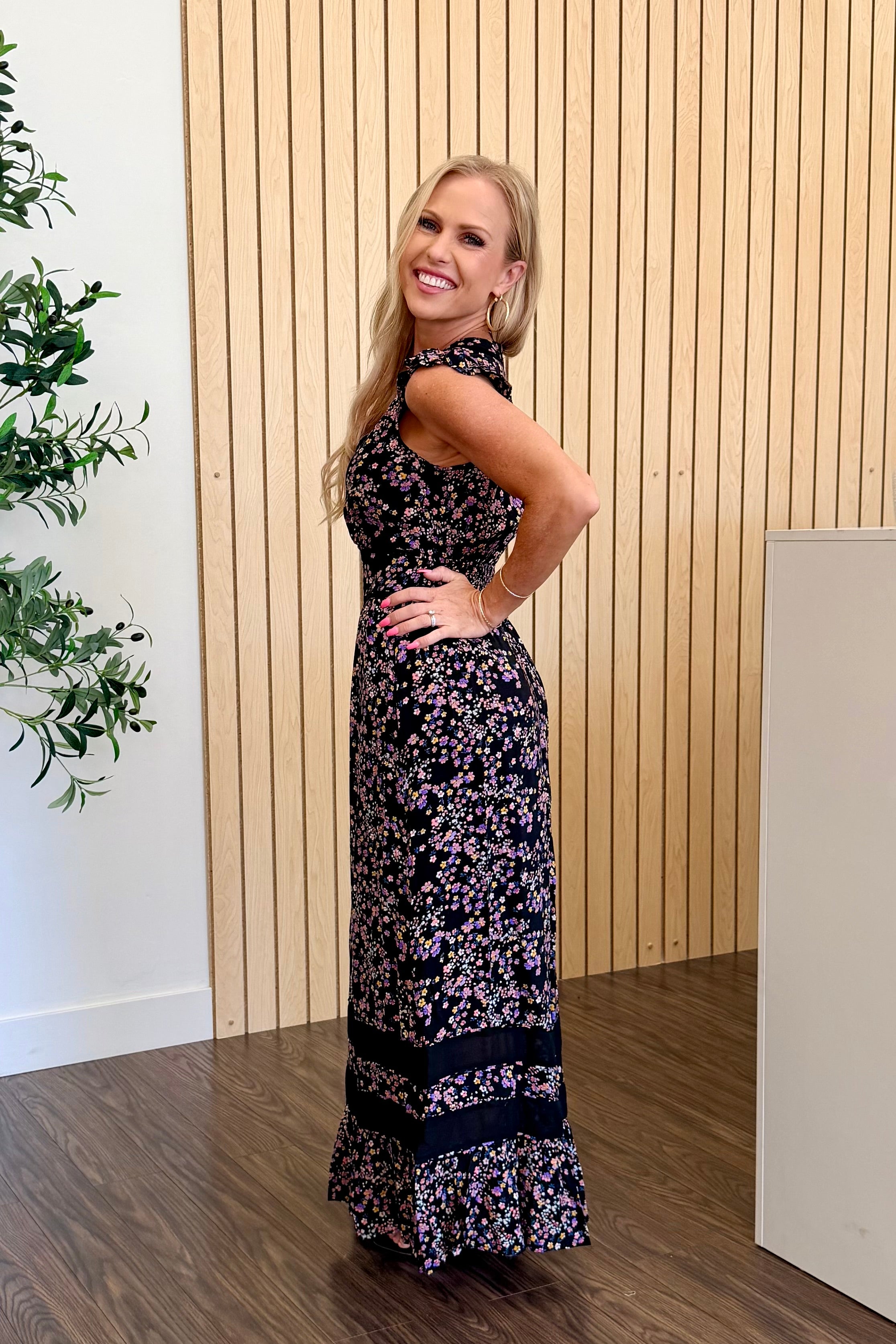 Midnight Romance Maxi Dress