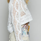 Carlota Long Sleeve Crochet Top