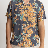 Isle Floral Cuban Short Sleeve Shirt