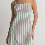 Seascape Stripe Mini Dress