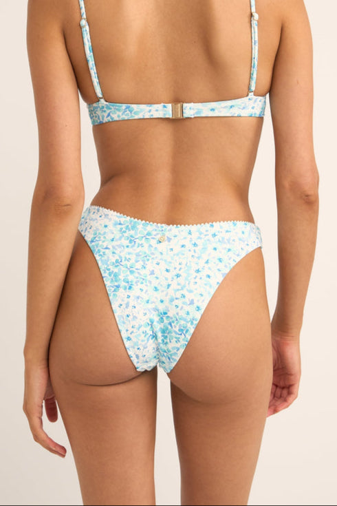 Rhythm - Womens - Swim - Bottoms - Serenity Floral High Cut Bottoms - MTT Collective
