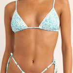 Rhythm - Womens - Swim - Tops - Serenity Floral Slide Tri Bikini Top - MTT Collective