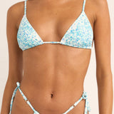 Rhythm - Womens - Swim - Tops - Serenity Floral Slide Tri Bikini Top - MTT Collective