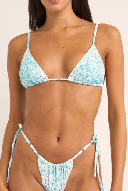 Rhythm - Womens - Swim - Tops - Serenity Floral Slide Tri Bikini Top - MTT Collective