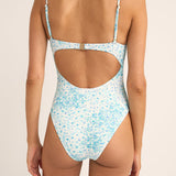 Rhythm - Womens - Swim - One Pieces - Serenity Floral Tie Front One Piece - MTT Collective