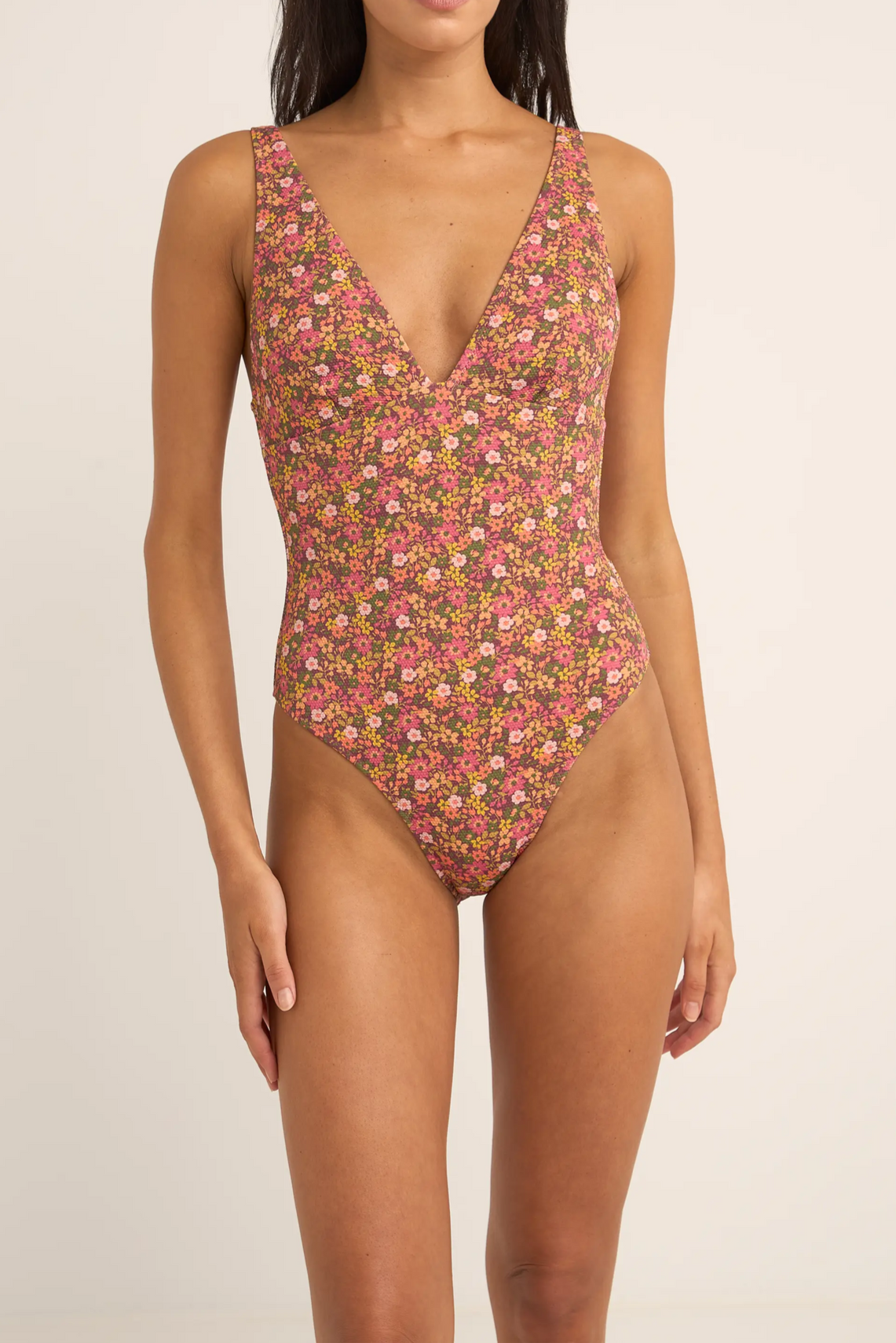 Rhythm - Womens - Swim - One Pieces - Marie Floral Classic One Piece - MTT Collective