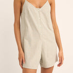 Rhythm - Womens - Rompers - Valley Stripe Adjustable Romper - MTT Collective