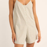 Rhythm - Womens - Rompers - Valley Stripe Adjustable Romper - MTT Collective