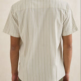 Vacation Stripe Short Sleeve Shirt