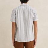Seersucker Stripe Short Sleeve Shirt