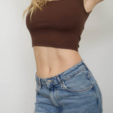 Tide Pool Knit Crop Top