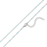 Aniya Turquoise Chain Necklace
