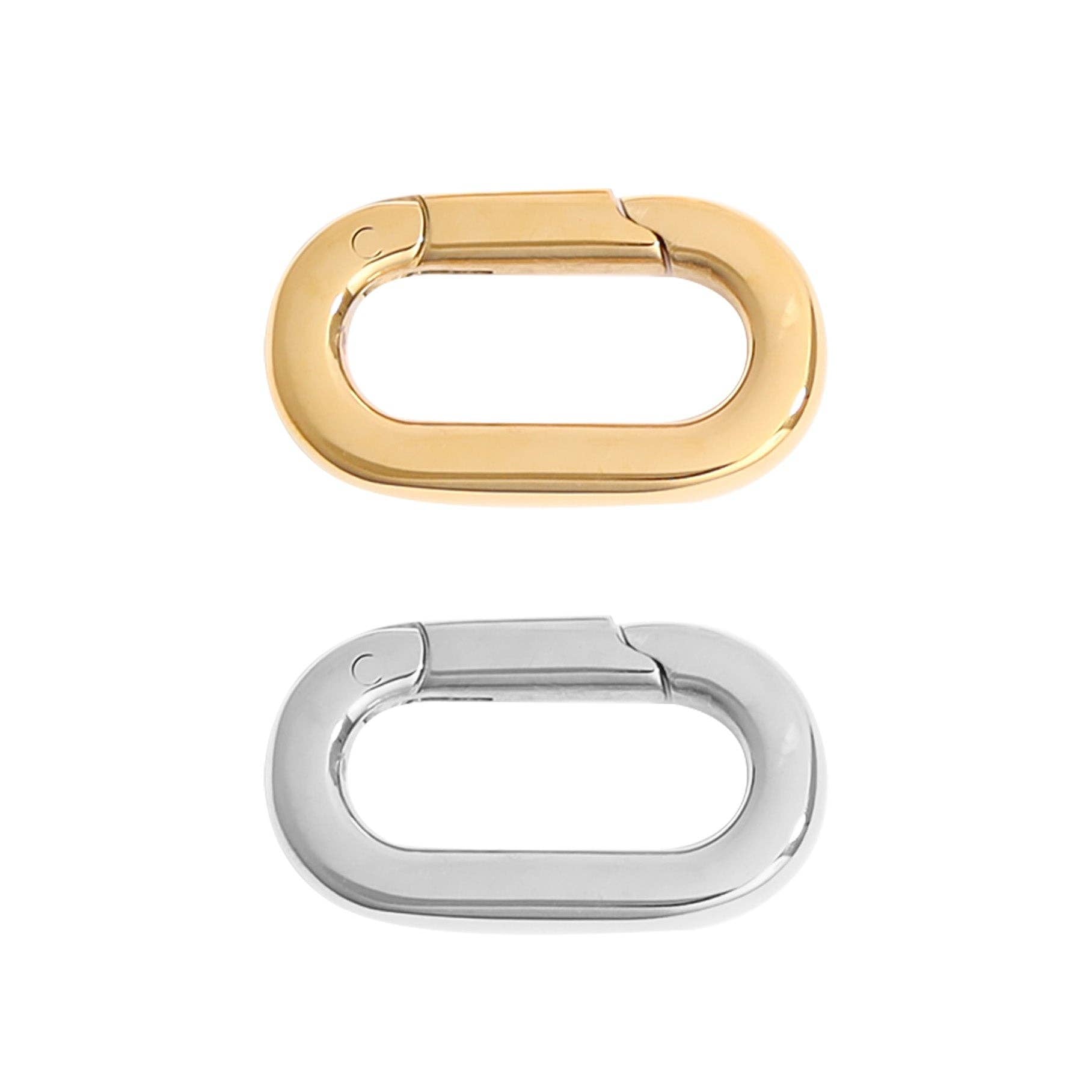 MTT Jewelry - Jewelry - Charms - Oval Carabiner - MTT Collective