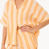 Premium Surf Stripe Short Sleeve Shirt
