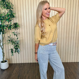 Clover Short Sleeve Sweater