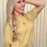 Clover Short Sleeve Sweater