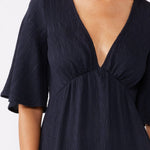 Whisper Maxi Dress in Navy - MTT Collective