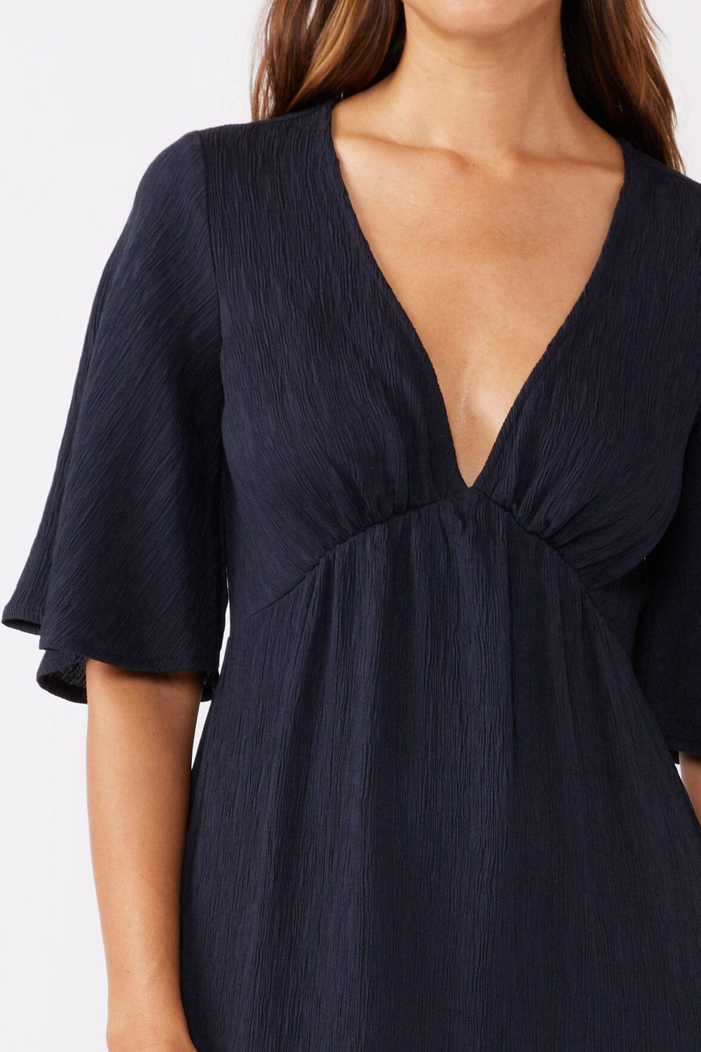 Whisper Maxi Dress in Navy - MTT Collective