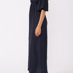 Whisper Maxi Dress in Navy - MTT Collective