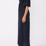 Whisper Maxi Dress in Navy - MTT Collective