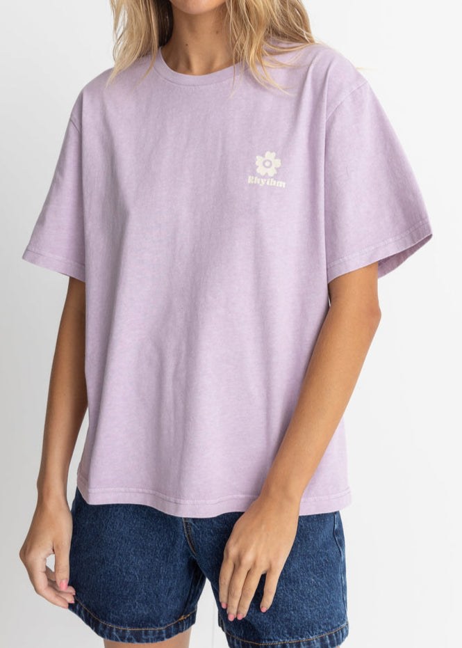 Rhythm - Womens - Tops - Tees - Scenescape Oversized T-Shirt - MTT Collective