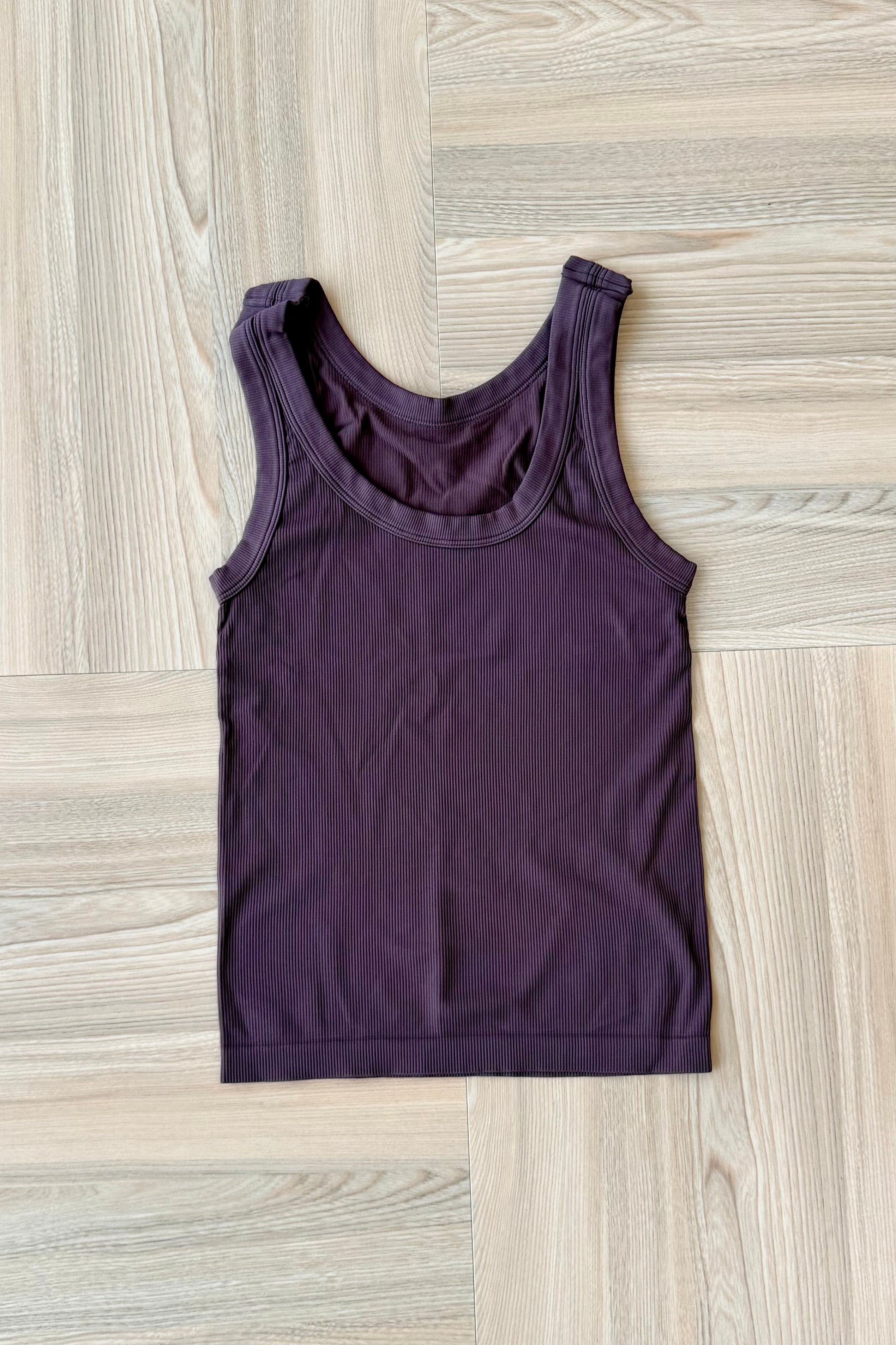 Nora Reversible Ribbed Tank
