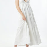 Classic Tiered Midi Dress