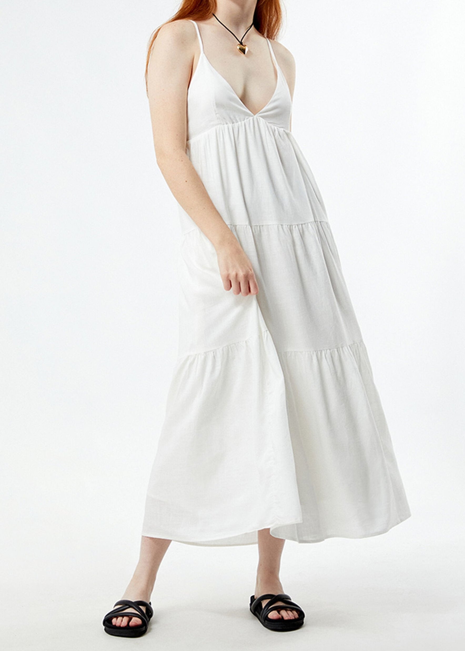 Rhythm - Womens - Dresses - Classic Tiered Midi Dress - MTT Collective
