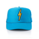 Local Beach Lightning Bolt Patch Trucker Hat