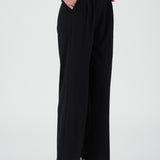 Sofia Pleated High-Waste Wide-Leg Dress Pant