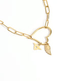 MTT Jewelry - Jewelry - Charms - 18K Gold PVD Stainless Steel Small Angel Wing Charm - MTT Collective