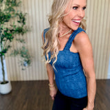 Julie Lace Textured Square Top