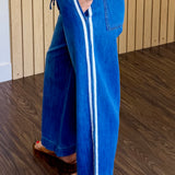 The Sidelines Denim Track Pant