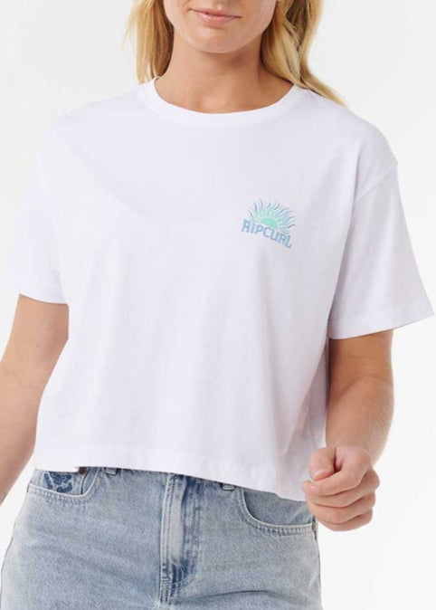RIP CURL - Womens - Tops - Tees - Sunrise Crop Tee - MTT Collective