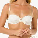 San Carlos Broderie Bikini Top