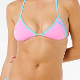 Surf Puff Sliding Tri Bikini Top