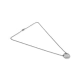 Pamela Held Blank Circle Necklace