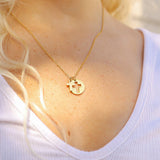 MTT Jewelry - Jewelry - Necklaces - Heidi Cross Cutout Necklace - MTT Collective