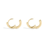 Laura Mini Cubic Zirconia Huggie Earrings