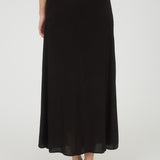 Delaney Side-Slit Midi Skirt