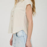 Sun Deck Linen Button Down