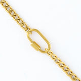 Oval Carabiner Necklace