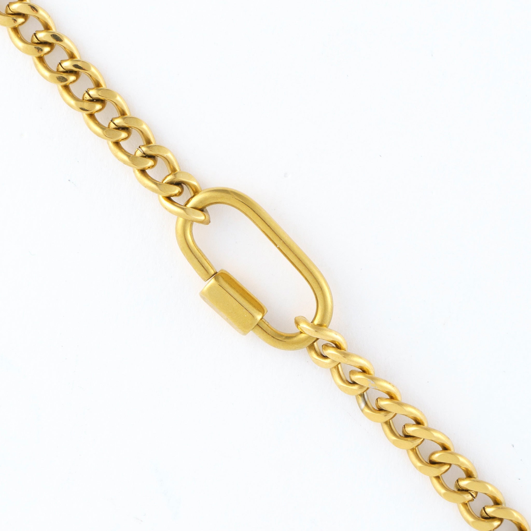 Oval Carabiner Necklace