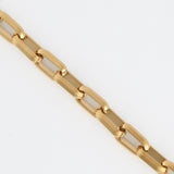 Chunky Rectangle Link Chain Necklace