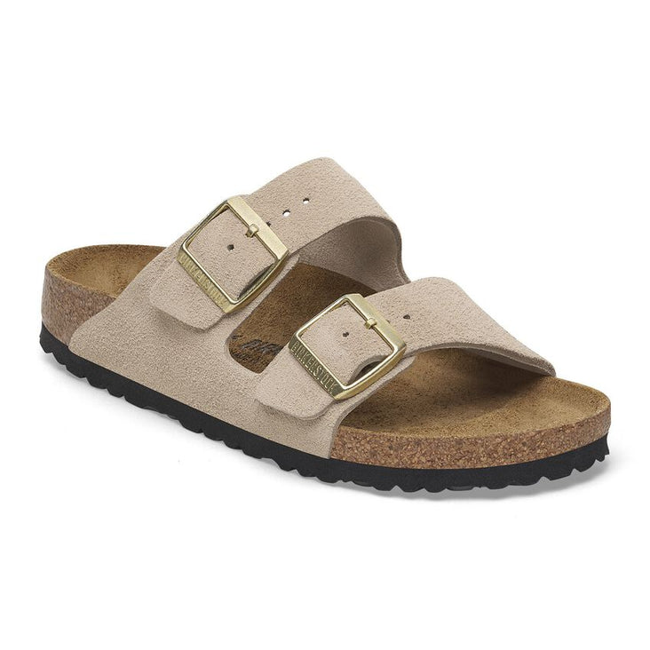 Birkenstock - Womens - Shoes - Sandals - Arizona Suede Leather Sandals - MTT Collective
